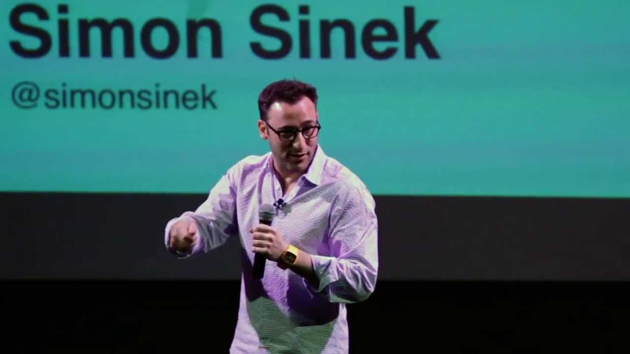 Billede tilhørende: Simon Sinek: Det kræver meget selvværd at hjælpe andre